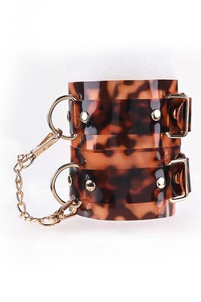 SPORTSHEETS AMBER HAND CUFFS zdjęcie 3