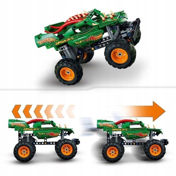 LEGO TECHNIC Monster Jam Dragon 42149 zdjęcie 5