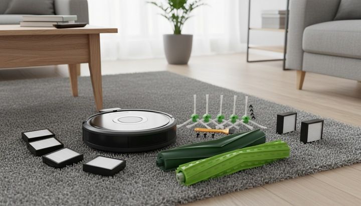 SZCZOTKI FILTRY DO IROBOT ROOMBA I3 I7 I6 I5 E5 E4 zdjęcie 6