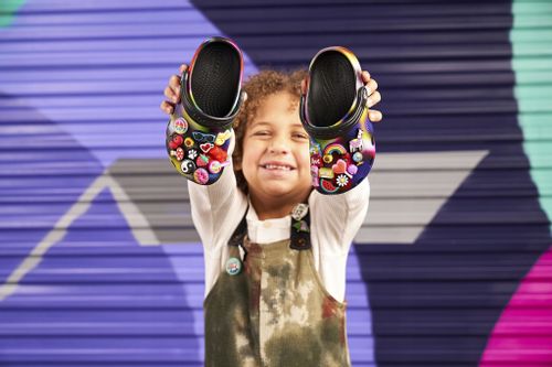 Dziecięce Ocieplane Buty Klapki Chodaki Crocs Baya Lined Printed Clog 30-31 na Arena.pl