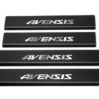 Listwa progowa TOYOTA AVENSIS MK3 T27 Stal nierdzewna 304 carbon 4szt