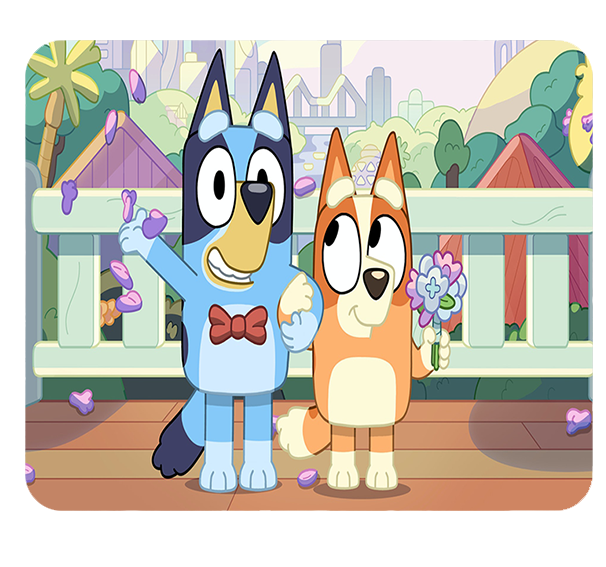 Podkładka pod myszkę Bluey zdjęcie 1