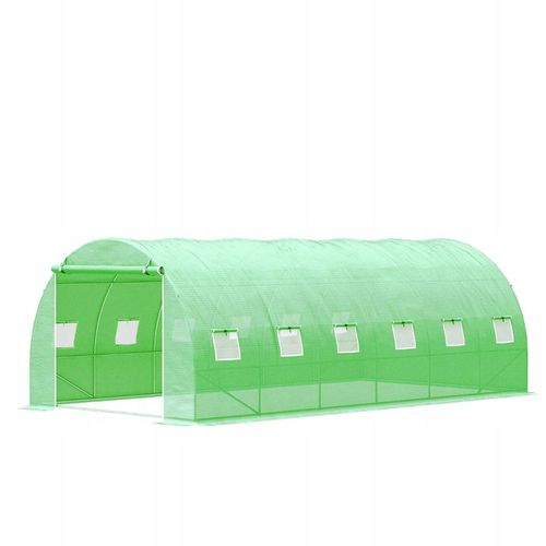 TUNEL FOLIOWY SZKLARNIA 3x6m FOLIA OGRODOWA 18m2 Mocny UV-4 Warzywa Owoce na Arena.pl