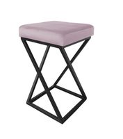 Hoker krzesło barowe ZOA LOFT podstawa czarna MG55