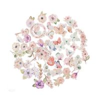 KSZTAŁTY PAPIEROWE 50 SZT CEOZ-183 BOHO FLOWERS DP CARFT