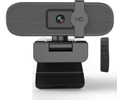 Kamera Internetowa 4K Auto Zoom Pilot Stereo Mikrofony Do Wideokonferencji