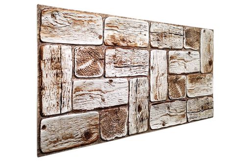 Panele Ścienne 3D PCV Jasne Drewno Light Wood na Arena.pl