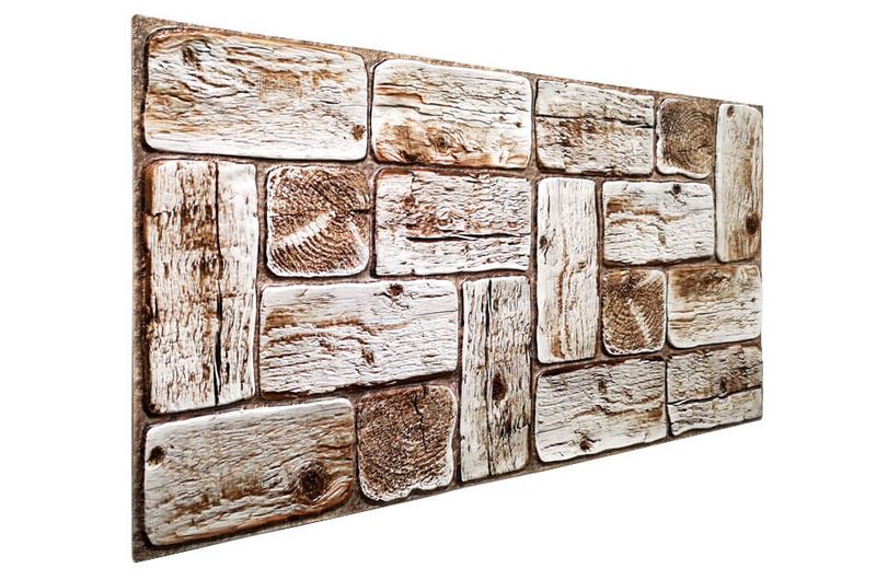 Panele Ścienne 3D PCV Jasne Drewno Light Wood zdjęcie 5