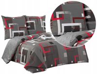 Pościel 200x220 ELWAY 100% Bawełna Komplet Pościeli Satynowej NOWE