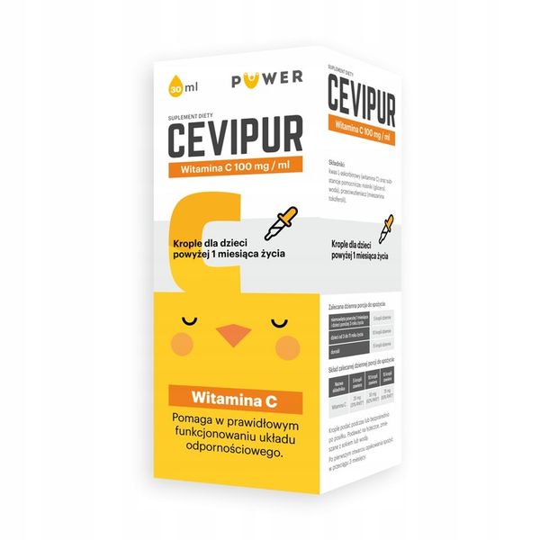 Cevipur Krople Z Witaminą C 30 ml zdjęcie 3