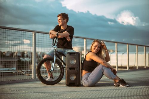Głośnik Bluetooth Mikrofon Karaoke 2xUSB AUX na Arena.pl