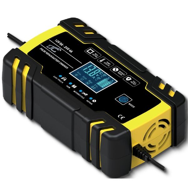 PROSTOWNIK ŁADOWARKA AUTOMATYCZNY INTELIGENTNY LCD 24V 12V 8A zdjęcie 3