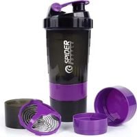 shaker sportowy, bidon twist off do odżywki białkowej z sitkiem 500ml