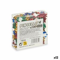 Pętle Pincello PVC 2,3 cm 12 x 12 x 4 cm Matowy Wielokolorowy (12 Sztuk)
