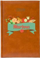 Kalendarz A5 2026 tygodniowy KSIĄŻKOWY PERSONALIOZOWANY PREZENT Z IMIENIEM