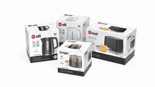 Czajnik elektryczny bezprzewodowy czarny ELDOM C280B 1,7L 2200W cichy na Arena.pl