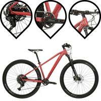 Rower górski MTB Kross Level 4.0 Damski rozmiar M koło 29 bordowy mat 2024