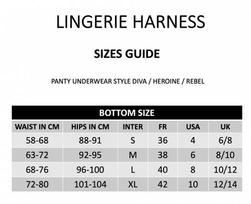 harness lingerie heroine   xl na Arena.pl