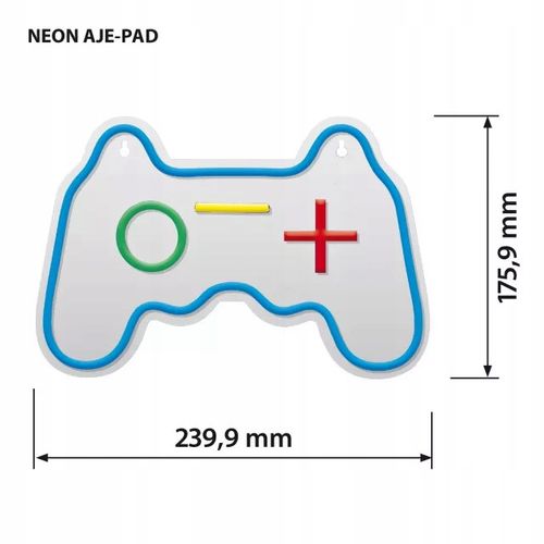 Activejet Neonowy Pad NEON LAMPKA LED DO POKOJU na Arena.pl