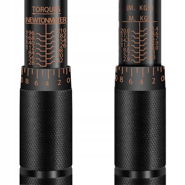 KLUCZ DYNAMOMETRYCZNY 1/2 28-210Nm CrMO & CrV do KÓŁ CERTYFIKAT KALIBRACJI zdjęcie 3