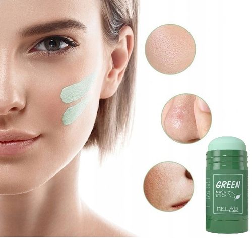 MASECZKA DO TWARZY GREEN TEA STICK OCZYSZCZA WĄGRY MASKA NA TWARZY SZTYFT na Arena.pl