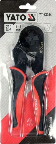YATO ZACISKARKA SZCZYPCE 210mm SAMONASTAWNE DO KONEKTORÓW TULEJEK 4-16 mm2 na Arena.pl