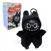 Maskotka Brelok pluszowa czarna BU-BU figurka zawieszka, prezent – 17 cm