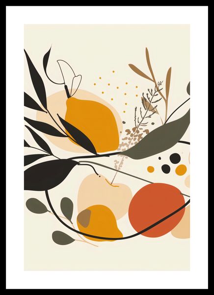 Plakat 61x90,5cm Botaniczny Wir zdjęcie 3