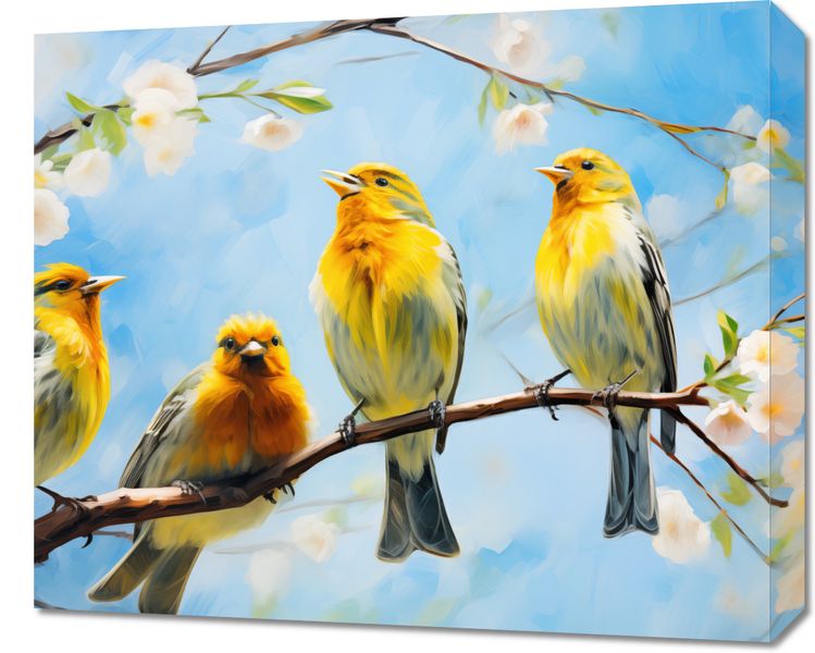 Obraz 60x50cm Wiosenne Pogwizdy zdjęcie 1
