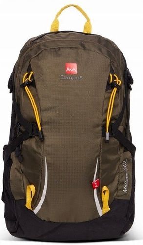 WYGODNY WENTYLOWANY PLECAK MIEJSKI CAMPUS MULLACO | POJEMNOŚĆ 30L | ŻÓŁTY na Arena.pl