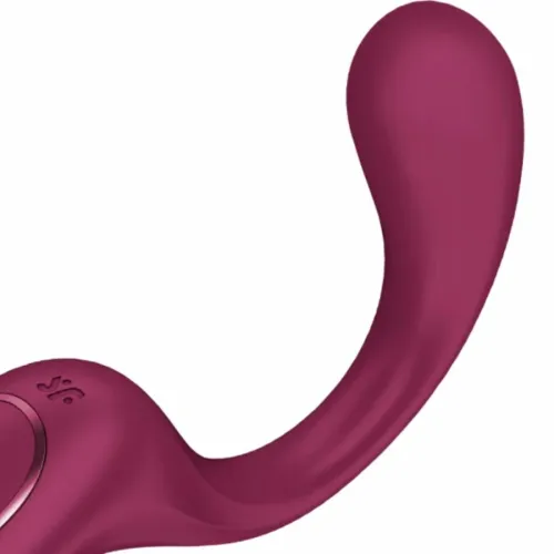 satisfyer g for goddess 2 rabbit, silikonowy, 60 programow, bordeaux na Arena.pl