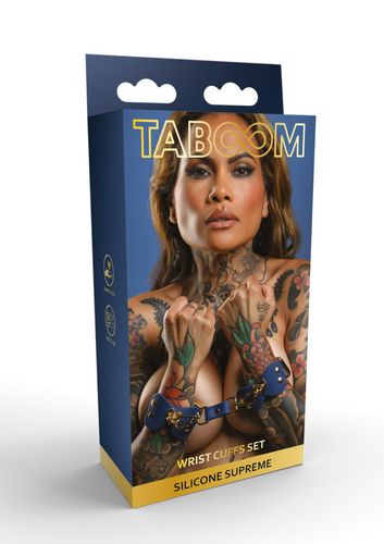 silicone wrist cufs set blue na Arena.pl