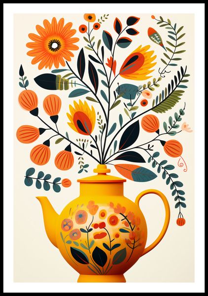 Plakat 61x90,5cm Bujna Herbata zdjęcie 3