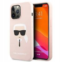 2 x Etui Karl Lagerfeld KLHCP13LSLKHLP iPhone 13 Pro / 13 6,1" jasnoróżowy/