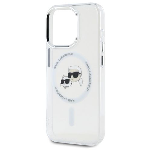 Etui Karl Lagerfeld do iPhone 15 Pro Max, Biały, MagSafe na Arena.pl