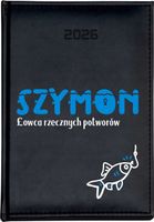 KALENDARZ A5 2026 DZIENNY terminarz z nadrukiem DLA WĘDKARZA Z IMIENIEM