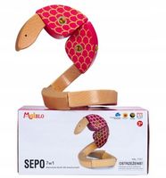 Klocki drewniane MALBLO Eco Sepo 7w1 MAL7747