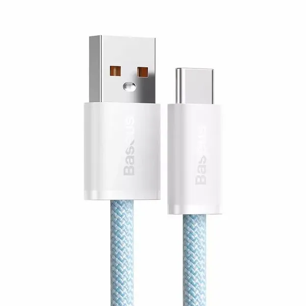 Kabel USB do USB-C Baseus Dynamic Series, 100W, 2m (niebieski) zdjęcie 1