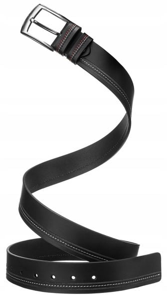skórzany, szeroki pasek męski - rovicky 105 zdjęcie 4