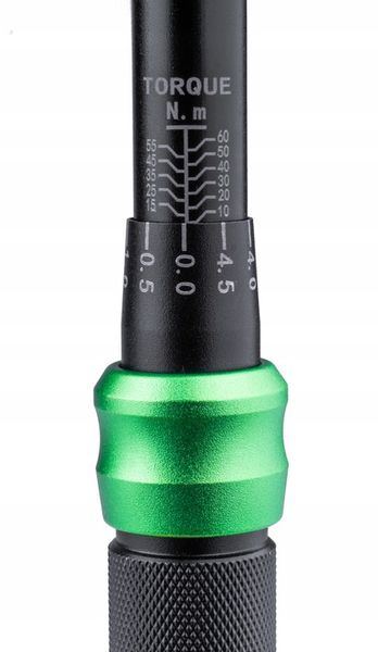 KLUCZ DYNAMOMETRYCZNY 1/2"Z BLOKADĄ 10-60NM CERTYFIKAT KALIBRACJI CR-V ETUI zdjęcie 2