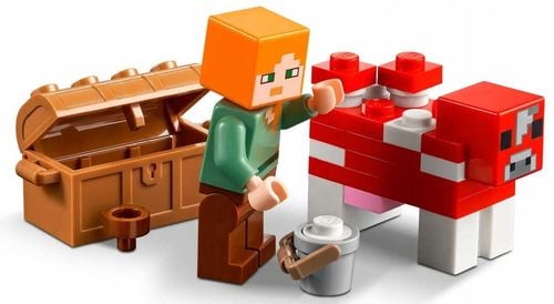 21179 - lego minecraft - dom w grzybie na Arena.pl