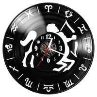 Zegar ścienny z płyty winylowej Strzelec 147.14