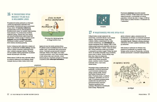 Książka edukacyjna dla dzieci - 321 fascynujących faktów historycznych na Arena.pl