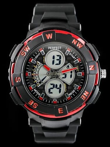 PERFECT SHOCK - black/red (zp158c) na Arena.pl