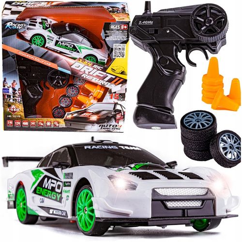 ZESTAW RC Samochód ZDALNIE STEROWANY 4x4 Auto na PILOTA do DRIFTU Nissan GT na Arena.pl