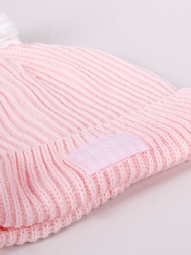 Czapka zimowa dziecięca jasnoróżowa UNIQUE 50-52 YOCLUB na Arena.pl