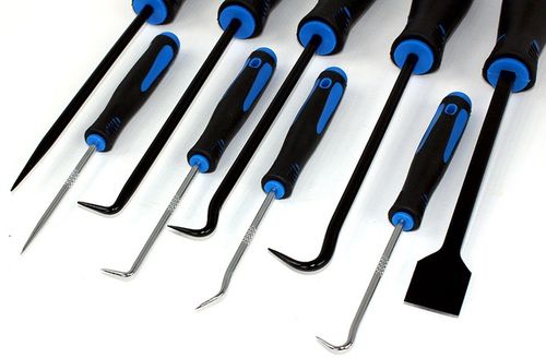 Zestaw grotów-haków i skrobaków 9el. na Arena.pl