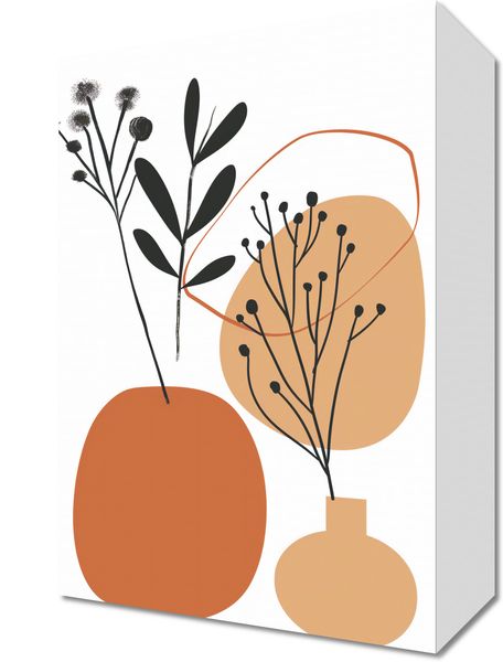 Obraz 20x30cm Botaniczny Pastel zdjęcie 1