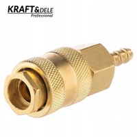 Szybkozłączka króciec mosiądz pneumatyczna 10 mm 1/4" 35 bar KD2126