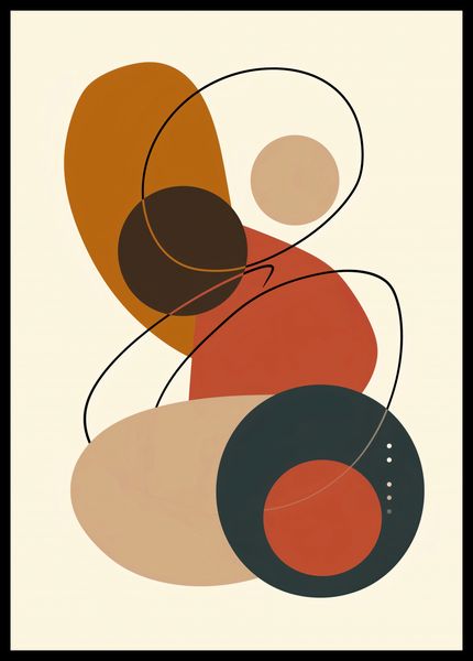 Plakat 42x59,4cm Geometria Harmonii zdjęcie 2
